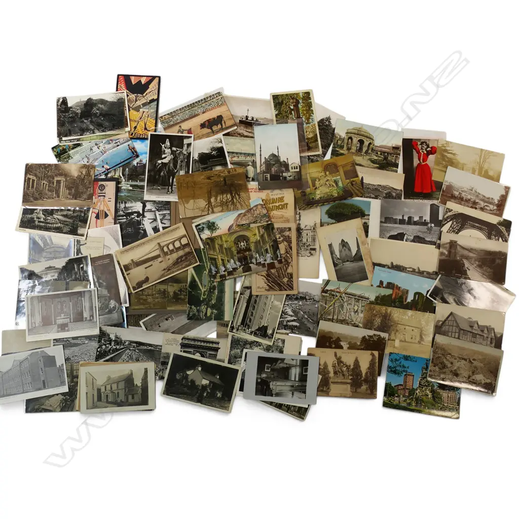 COLLECTION VINTAGE EUROPEAN POSTCARDS  Image 1++